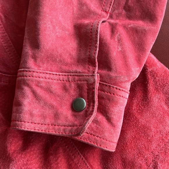 Coldwater Creek Leather Jacket Petite XL - Picture 3 of 9